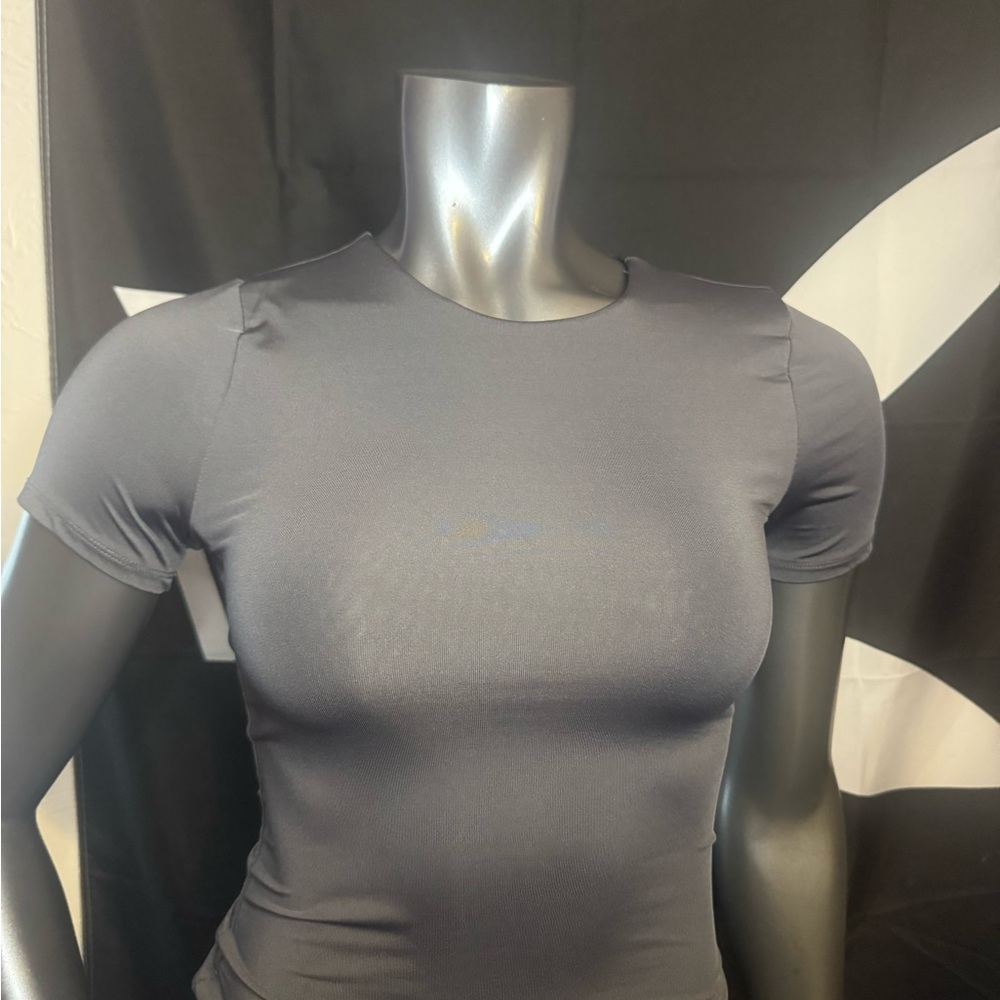 Women's Grey Stretch Tee